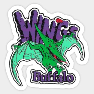 Buffalo Wings Roller Hockey Team Sticker